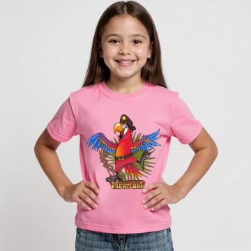 tee-shirt-perroquet-rose